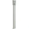 Image de vidaXL Lampe d'allée argentée 110 cm acier inoxydable