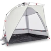 Image de vidaXL Tente de plage 2 personnes Gris Quick Release Imperméable à l'eau