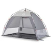 Image de vidaXL Tente de plage 2 personnes Gris Quick Release Imperméable à l'eau