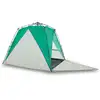 Image de vidaXL Tente de plage 4 personnes vert mer Quick Release étanche à l'eau