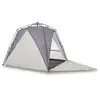Image de vidaXL Tente de plage 4 personnes Gris Quick Release Étanche