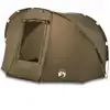 Image de vidaXL Tente de pêche 5 personnes vert olive étanche