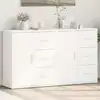 Image de vidaXL Sideboards 2 pcs. Blanc 60x31x70 cm Bois composite
