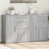 Image de vidaXL Sideboards 2 pcs. Chêne gris Sonoma 60x31x70 cm Bois composite