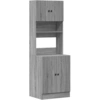 Image de vidaXL Armoire de cuisine Gris Sonoma 60x50x180 cm Bois composite