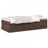 Image de vidaXL Lit de jour avec tiroirs sans matelas 75x190 cm