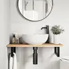 Image de vidaXL Plateau de lavabo non traité 100x40x2 cm bois massif acacia