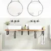 Image de Plan de toilette Non traité 140x40x4 cm Bois massif Acacia