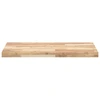 Image de vidaXL Plateau de lavabo non traité 120x50x4 cm bois massif acacia
