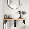 Image de vidaXL Plateau de lavabo huilé 60x40x2cm en bois massif d'acacia