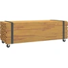 Image de vidaXL Table basse 110x45x35 cm bois massif teck