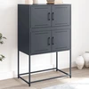 Image de vidaXL Sideboard Anthracite 68,5x38,5x107 cm Acier