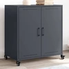 Image de vidaXL Sideboard Anthracite 68x39x72 cm Acier