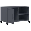 Image de vidaXL Armoire TV anthracite 68x39x43,5 cm Acier