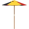 Image de vidaXL Parasol pour enfants avec mât en bois Ø120x140 cm