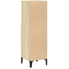 Image de vidaXL Armoire de salle de bain Chêne Sonoma 30x30x100 cm Bois composite