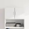 Image de vidaXL Armoire murale blanche 70x42,5x40 cm Bois composite