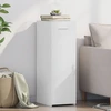 Image de vidaXL Sideboard Blanc 30x42,5x93 cm Bois composite