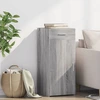 Image de vidaXL Sideboard Gris Sonoma 40x42,5x93 cm Matériau dérivé du bois