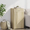 Image de vidaXL Sideboard chêne Sonoma 50x42,5x93 cm Matériau dérivé du bois