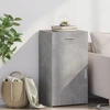 Image de vidaXL Sideboard gris béton 50x42,5x93 cm Bois composite