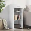 Image de vidaXL Sideboard Blanc 40x42,5x93 cm Bois composite