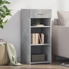 Image de vidaXL Sideboard gris béton 40x42,5x93 cm Bois composite