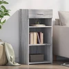 Image de vidaXL Sideboard Gris Sonoma 45x42,5x93 cm Matériau dérivé du bois