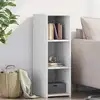 Image de vidaXL Sideboard Blanc 30x41x93 cm Bois composite