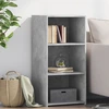 Image de vidaXL Sideboard gris béton 45x41x93 cm Bois composite