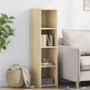 Image de vidaXL Highboard chêne Sonoma 30x41x124 cm Matériau dérivé du bois