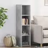 Image de vidaXL Highboard gris béton 30x41x124 cm Bois composite