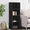Image de vidaXL Highboard noir 40x41x124 cm Bois composite