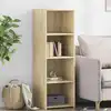 Image de vidaXL Highboard chêne Sonoma 40x41x124 cm Matériau dérivé du bois
