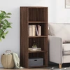 Image de vidaXL Highboard brun imitation chêne 45x41x124 cm Matériau dérivé du bois