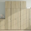 Image de vidaXL Highboard chêne Sonoma 80x42,5x249 cm Matériau dérivé du bois