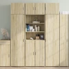 Image de vidaXL Highboard chêne Sonoma 70x42,5x185 cm Matériau dérivé du bois