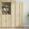 Image de vidaXL Highboard chêne Sonoma 30x42,5x185 cm Matériau dérivé du bois