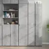 Image de vidaXL Highboard gris béton 40x42,5x185 cm Bois composite