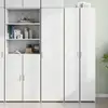 Image de vidaXL Highboard blanc 45x42,5x185 cm Bois composite