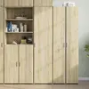 Image de vidaXL Highboard chêne Sonoma 45x42,5x185 cm Matériau dérivé du bois