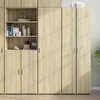 Image de vidaXL Highboard chêne Sonoma 50x42,5x185 cm Matériau dérivé du bois