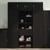 Image de vidaXL Highboard noir 70x42,5x185 cm Bois composite
