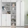 Image de vidaXL Highboard blanc 40x41x185 cm Bois composite