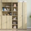 Image de vidaXL Highboard chêne Sonoma 40x41x185 cm Matériau dérivé du bois