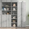 Image de vidaXL Highboard gris béton 45x41x185 cm Bois composite