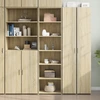 Image de vidaXL Highboard chêne Sonoma 50x41x185 cm Matériau dérivé du bois