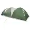 Image de vidaXL Tente familiale dôme 8 personnes Vert Étanche