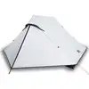 Image de vidaXL Tente de camping 2 personnes blanche tissu occultant étanche à l'eau