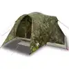 Image de vidaXL Tente familiale dôme 6 personnes motif camouflage étanche à l'eau